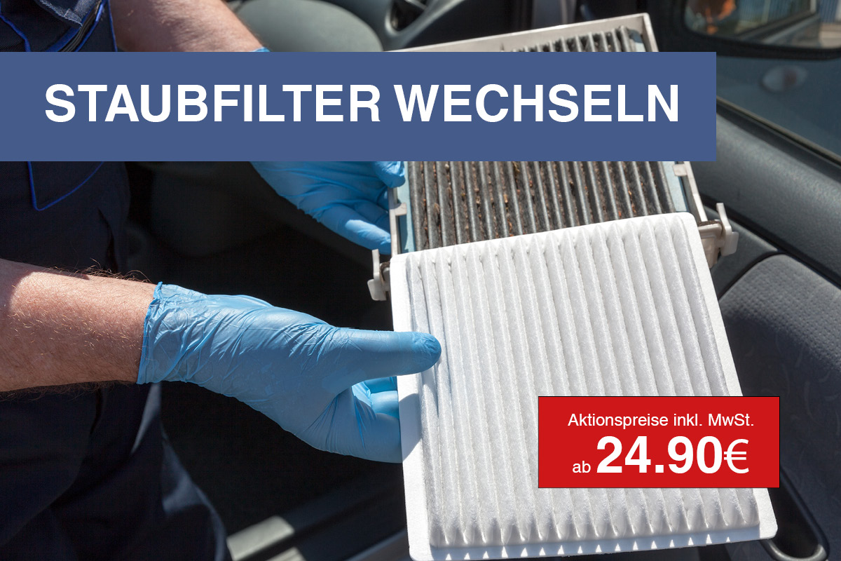 STAUBFILTER AUSTAUSCHEN